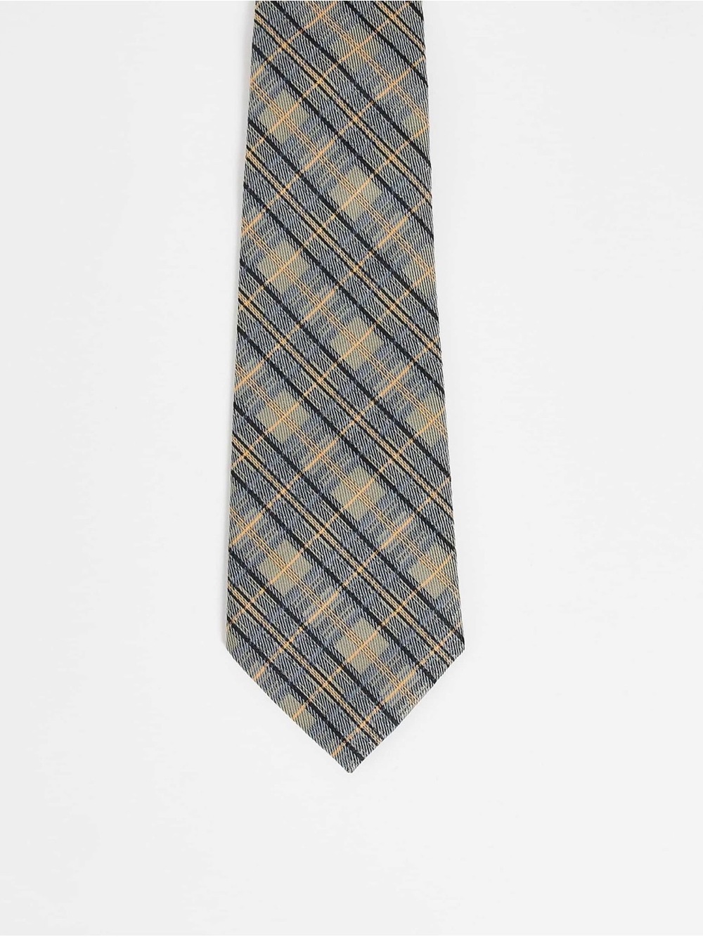 Reclaimed Vintage inspired unisex check tie